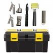 Roofing Welder PVC Welding Gun 6 pcs 1600W 220V Welding Tool Kit w/ Case