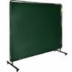 Welding Curtain Welding Screens 6' x 8' Flame Retardant Vinyl with Frame Green