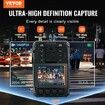 1440P HD Police Body Camera 128GB Body Cam with Audio Video Recording Picture Built-in 3500 mAh Battery 2.0" LCD Infrared Night Vision Waterproof GPS Cam