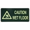 10 Pack Floor Safety Cone 67 cm Yellow Caution Wet Floor Sign 4 Sided Floor Wet Sign Public Safety Wet Floor Cones Bilingual Wet Sign