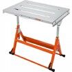 Welding Table 30" x 20" 400lbs Load Capacity Steel Welding Workbench Table on Wheels Folding Work Bench with Three 1.1" Slot 3 Tilt Angles Adjustable