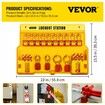 58 PCS Lockout Tagout Kits Electrical Safety Loto Kit Includes Padlocks Lockout Station Hasp Tags & Zip Ties Lockout Tagout Safety Tools