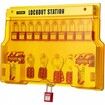 58 PCS Lockout Tagout Kits Electrical Safety Loto Kit Includes Padlocks Lockout Station Hasp Tags & Zip Ties Lockout Tagout Safety Tools