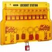 58 PCS Lockout Tagout Kits Electrical Safety Loto Kit Includes Padlocks Lockout Station Hasp Tags & Zip Ties Lockout Tagout Safety Tools