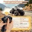 Remote Control Car Off-Road Pick-up Truck,4WD Waterproof Cybertruck Toy RC Cars,1:16 Scale Hobby Monster Truck Toys 2.4GHz Vehicles Kids Gifts Age3+