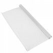 Plastic Table Cover 40 x 80 Inch 01.6 x 203.2 cm 1.5 mm Thick Clear Table Protector Rectangle Clear Desk Mat Waterproof & Easy Cleaning