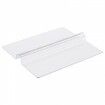 PVC Table Protector 48x48 Inch Clear Plastic Desk Protector 1.5mm Thick