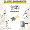 French Fry Cutter Chopper Replacement Blade & Push Block 3/8-inch 3 Pieces