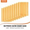 Stretch Spandex Chair Sashes Bows Chair Slipcover and Stretch Chair Sash Elastic Chair Bands Fitting Wedding Holiday Banquet Party Celebration