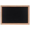 VEOVR 762x508 mm Magnetic Chalk Board Hanging Message Signs with Chalks & Eraser Vintage Wooden Chalkboard Sign Rustic Brown Framed Calendar and Bulletin