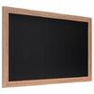 VEOVR 762x508 mm Magnetic Chalk Board Hanging Message Signs with Chalks & Eraser Vintage Wooden Chalkboard Sign Rustic Brown Framed Calendar and Bulletin