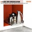 Pull Out Cabinet Under Sink Organizer 11 x 21 Inch Wire Drawer Basket