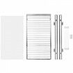 Pull Out Cabinet Under Sink Organizer 11 x 21 Inch Wire Drawer Basket