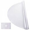 PVC Table Protector 42 Inch Round Clear Plastic Desk Protector 2.0mm Thick