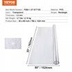 PVC Table Protector 30x60 Inch Clear Plastic Desk Protector 1.5mm Thick