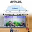 Aquarium Light 14W Full Spectrum Aquarium LED Lights for 18"-24" Fish Tank