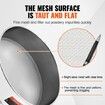 Flour Sieve Fine Mesh Stainless Steel 80 Mesh Flour Sifter for Baking Cake