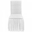 Stretch Spandex Folding Chair Covers Universal Fitted Chair Cover with Skirt Removable Washable Protective Slipcovers for Wedding Holiday Banquet Party