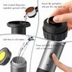 Portable Coffee Maker Espresso Machines  Travel Camping Coffee Makers Battery   Self Heating Car Coffee Maker SUITABLE Ground Coffee  Capsule