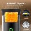 Portable Coffee Maker Espresso Machines  Travel Camping Coffee Makers Battery   Self Heating Car Coffee Maker SUITABLE Ground Coffee  Capsule