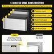 46X51CM Outdoor Kitchen BBQ Door Commercial Stainless Steel Single Access Door