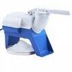 Ice Crushers Machine 176lbs Per Hour Electric Snow Cone Maker with 2 Blades Shaved Ice Machine with Cover and Bowl 180W Ice Shaver Machine White