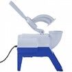 Ice Crushers Machine 176lbs Per Hour Electric Snow Cone Maker with 2 Blades Shaved Ice Machine with Cover and Bowl 180W Ice Shaver Machine White