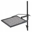 Swivel Campfire Grill Fire Pit Grill Grate over Fire Pits Heavy Duty Steel Grill Grates 360 degree Adjustable Open Fire Outdoor Cooking Equipment Portable