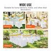 Stretch Spandex Folding Chair Covers Universal Fitted Chair Cover with Chair Sashes Removable Washable Protective Slipcovers for Wedding Holiday Banquet