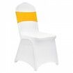 Stretch Spandex Folding Chair Covers Universal Fitted Chair Cover with Chair Sashes Removable Washable Protective Slipcovers for Wedding Holiday Banquet