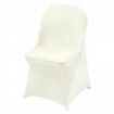 Stretch Spandex Folding Chair Covers Universal Fitted Chair Cover Removable Washable Protective Slipcovers for Wedding Holiday Banquet Party Celebration