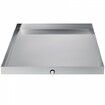 32 x 30 x 2.5 Inch Washing Machine Pan 18 GA Thickness 304 Stainless Steel Heavy Duty Compact Washer Drip Tray with Drain Hole & Hose Adapter