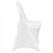 Stretch Spandex Folding Chair Covers Universal Fitted Chair Cover Removable Washable Protective Slipcovers for Wedding Holiday Banquet Party Celebration