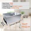 Commercial Food Warmer 24Qt Food Warmer 86-185 degreeF Commercial Food Warmer 1200W for buffet tables concession stands and backyard BBQs