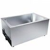 Commercial Food Warmer 24Qt Food Warmer 86-185 degreeF Commercial Food Warmer 1200W for buffet tables concession stands and backyard BBQs