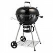 22" Kettle Charcoal Grill Premium Kettle Grill with Wheels Grate and Cover Porcelain-Enameled Lid and Firebowl with Slide Out Ash Catcher Thermometer