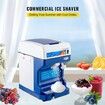 Ice Shaver 265LBS/Hour Snow Cone Frozen Ice Shaving Slushie Dessert Maker Stainless Steel Food Grade for Kitchen Home Bars