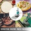 7.8' Big Roller Dough Sheeter Pasta Maker Household Pizza Dough Manual Pastry Press Machine