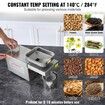 Electric Oil Press Machine 700W Stainless Steel Oil Extractor Machine Constant Temperature Hot Press Oil Expeller for Pressing Peanuts Sesame Seeds