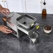 Electric Oil Press Machine 850W Stainless Steel Oil Extractor Machine Adjustable Temperature Hot Press Oil Expeller for Pressing Peanuts Sesame Seeds