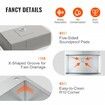 Kitchen Sink 304 Stainless Steel Drop-In Sinks Top Mount Single Bowl Basin with Accessories(Pack of 3) Household Dishwasher Sinks for Workstation RV