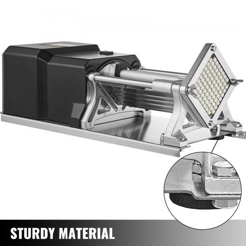 Electric Potato Cutter with 4 Blade Shapes Chip Cutter for Fruit and Vegetable Fries Slicer
