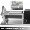 Electric Potato Cutter with 4 Blade Shapes Chip Cutter for Fruit and Vegetable Fries Slicer