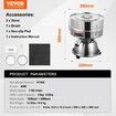 Electric Vibrating Sieve Machine with 10+60 Mesh Automatic Sifter Shaker