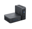 Ninkear N10 Mini PC, Intel N100 4 Cores Max 3.4GHz, 16GB RAM 512GB SSD, 2*HDMI 2.0 (4K@60Hz) Dual Display, 2.4/5GHz WiFi Bluetooth 5.0,