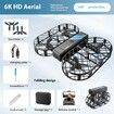 V38 Folding Drone for Kids Aerial Photography RC Airplane Ideal for Primary Students  Birthday Christmas Gift Toy Aircraft