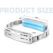 Portable Waist Cooling Fan Personal Wearable Ice Belt Clip Shirt Cooler 3 Speeds USB Powered Rechargeable Battery Air Conditioner for Work Travel