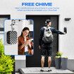 Video Doorbell Camera Wireless Smart WiFi Security Door Bell 2K HD Motion Sensor Chime Night Vision Two Way Audio Cloud Storage Rechargeable Battery