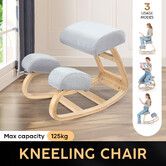 Ergonomic Kneeling Chair Home Office Desk Rocking Stool Computer Better Posture Knee Support Comfortable Angled Seat