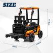 Kids Forklift Truck Toy Electric RC Ride on Car Parental Remote Control Lift Loader Pedal Off Road Vehicle 12V JCB Licensed